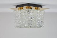  Glash tte Limburg Limburg Ice Glass Flush Mount - 203164