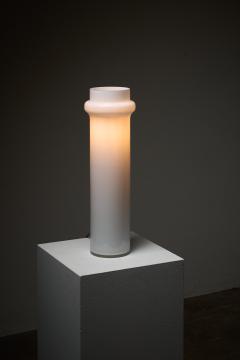  Glash tte Limburg Mid Century Minimalist Opal Glass Cylinder - 4505249