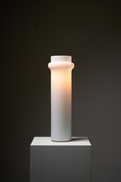  Glash tte Limburg Mid Century Minimalist Opal Glass Cylinder - 4505251