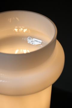  Glash tte Limburg Mid Century Minimalist Opal Glass Cylinder - 4505252