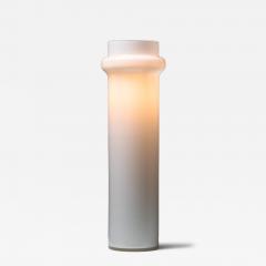  Glash tte Limburg Mid Century Minimalist Opal Glass Cylinder - 4515065