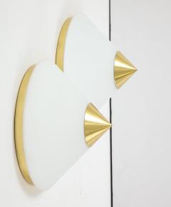  Glash tte Limburg Pair 1970s Flush mount Sconce by Limburg 4 Pairs Available  - 1464121