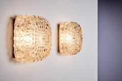  Glash tte Limburg Pair of Limburg Glash tte Wall or Ceiling Lamp Model A 670 - 4456115