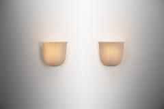  Glash tte Limburg Pair of Model 2877 Wall Lamps by Glash tte Limburg Germany 1970s - 4464487