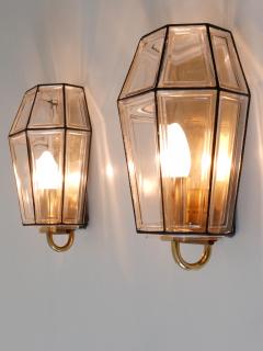  Glash tte Limburg Set of Two Mid Century Modern Sconces or Wall Fixtures by Glash tte Limburg - 3097568