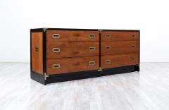  Glenn of California Mid Century Modern Dresser with Brass Accents by Glenn of California - 3074287