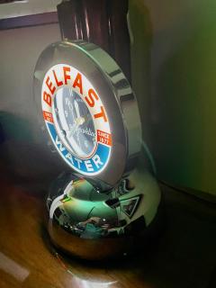  Glo Dial Belfast Glo Dial Sparkling Water Neon Table Clock - 1999391