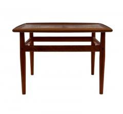  Glostrup M belfabrik Midcentury Danish Modern Teak Side Table Cocktail Table by Grete Jalk - 4014372