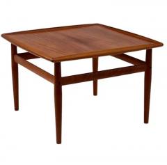  Glostrup M belfabrik Midcentury Danish Modern Teak Side Table Cocktail Table by Grete Jalk - 4014376