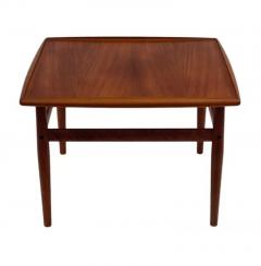  Glostrup M belfabrik Midcentury Danish Modern Teak Side Table Cocktail Table by Grete Jalk - 4014377