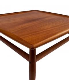  Glostrup M belfabrik Midcentury Danish Modern Teak Side Table Cocktail Table by Grete Jalk - 4014409