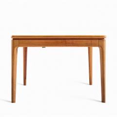  Glostrup Mobelfabrik Glostrup M belfabrik Mid Century Danish Teak Hidden Leaf Dining Table 2 Leaves - 4425725