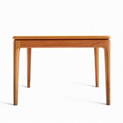  Glostrup Mobelfabrik Glostrup M belfabrik Mid Century Danish Teak Hidden Leaf Dining Table 2 Leaves - 4425726