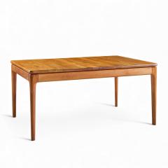 Glostrup Mobelfabrik Glostrup M belfabrik Mid Century Danish Teak Hidden Leaf Dining Table 2 Leaves - 4425727