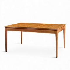  Glostrup Mobelfabrik Glostrup M belfabrik Mid Century Danish Teak Hidden Leaf Dining Table 2 Leaves - 4425728