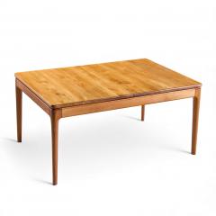  Glostrup Mobelfabrik Glostrup M belfabrik Mid Century Danish Teak Hidden Leaf Dining Table 2 Leaves - 4425731