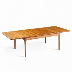  Glostrup Mobelfabrik Glostrup M belfabrik Mid Century Danish Teak Hidden Leaf Dining Table 2 Leaves - 4425734