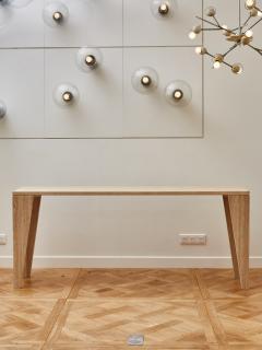  Glustin Luminaires Contemporary Travertine Console by Glustin Luminaires - 2483783