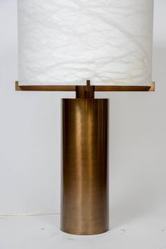  Glustin Luminaires Glustin Luminaires Creation Brass and Alabaster Shades Table Lamp - 728718