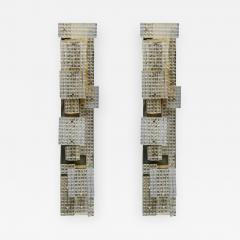  Glustin Luminaires Pair of Glustin Luminaires Creation Tall Wall Sconces - 721221