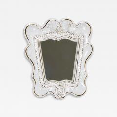  Gmundner Keramik Art Deco Theater Terracotta Wall Mirror by Gmundner Keramik Austria 1930s - 4263002