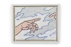  God And Adam Hands Painting 1 - 3186762