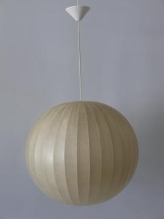  Goldkant Leuchten Large Mid Century Modern Cocoon Pendant Lamp or Hanging Light Germany 1960s - 3839295