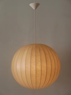  Goldkant Leuchten Large Mid Century Modern Cocoon Pendant Lamp or Hanging Light Germany 1960s - 3839298