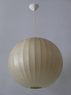  Goldkant Leuchten Large Mid Century Modern Cocoon Pendant Lamp or Hanging Light Germany 1960s - 3839299