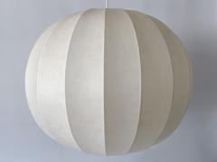  Goldkant Leuchten XL Mid Century Goldkant Cocoon Pendant Lamp or Hanging Light Germany 1960s - 4240095