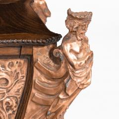  Goodall Lamb Heighway Ltd Manchester A large ornamental casket made from the oak and copper of HMS Foudroyant - 1735928