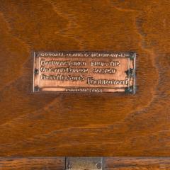  Goodall Lamb Heighway Ltd Manchester A large ornamental casket made from the oak and copper of HMS Foudroyant - 1735940