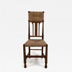  Goodyers of Regent Goodyers of Regent St George Walton style An Arts Crafts inlaid rush seat - 4206310