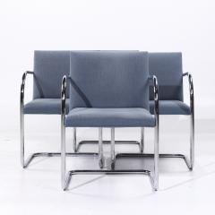  Gordon International Gordon International Mid Century BRNO Chairs Set of 4 - 4175886