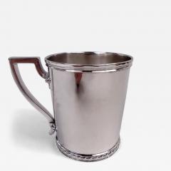  Gorham Manufacturing Co Antique Gorham American Classical Coin Silver Baby Cup - 4355144