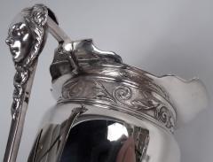  Gorham Manufacturing Co Antique Gorham American Victorian Classical Coin Silver Vase - 4338609