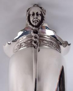  Gorham Manufacturing Co Antique Gorham American Victorian Classical Coin Silver Vase - 4338612