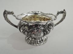  Gorham Manufacturing Co Antique Gorham Chantilly Grand Sterling Silver 3 Piece Coffee Set - 3753593