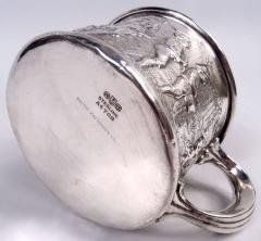  Gorham Manufacturing Co Antique Gorham Edwardian Sterling Silver Boy s Expedition Baby Cup - 4215160