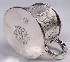  Gorham Manufacturing Co Antique Gorham Edwardian Sterling Silver Boy s Expedition Baby Cup - 4215165