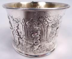  Gorham Manufacturing Co Antique Gorham Edwardian Sterling Silver Boy s Expedition Baby Cup - 4215168