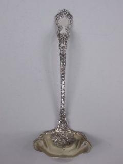  Gorham Manufacturing Co Antique Gorham Imperial Chrysanthemum Sterling Silver Soup Ladle - 3765011