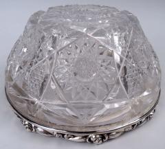  Gorham Manufacturing Co Antique Gorham Sterling Silver Brilliant Cut Glass Bowl 1903 - 4337565