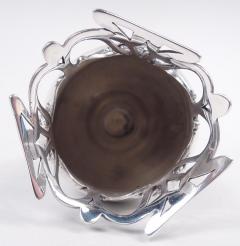  Gorham Manufacturing Co Antique Gorham Sterling Silver Vase in Art Nouveau Athenic Pattern - 4156328
