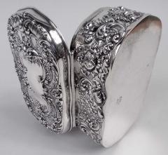  Gorham Manufacturing Co Antique Gorham Victorian Classical Sterling Silver Trinket Box - 4364406