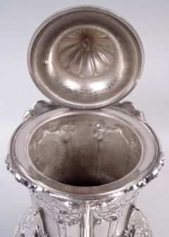  Gorham Manufacturing Co Antique Gorham Victorian Gothic Classical Coin Silver Coffeepot - 4190282