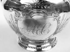  Gorham Manufacturing Co Antique Gorham Victorian Gothic Classical Coin Silver Coffeepot - 4190289