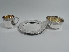  Gorham Manufacturing Co Antique Gorham Zodiac Sterling Silver 3 Piece Baby Set 1915 - 3750340