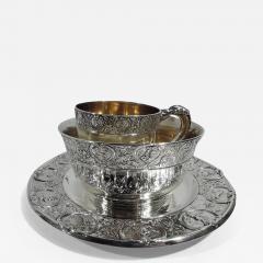  Gorham Manufacturing Co Antique Gorham Zodiac Sterling Silver 3 Piece Baby Set 1915 - 3753399