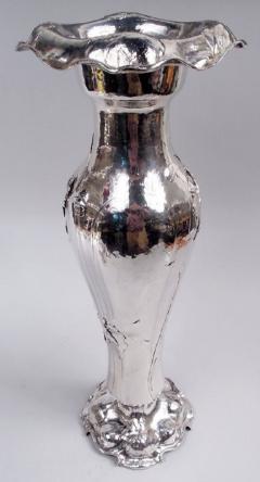  Gorham Manufacturing Co Gorgeous Gorham Martel Silver 22 Inch Centerpiece Vase 1908 - 3983842